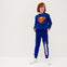 JF 2 PC Royal Blue Superman Autumn & Winter Terry Fabric Track Suit, Sweatshirt and Trouser Set TS6418A